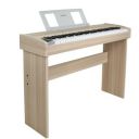 Kadence DP5000KH Digital Piano | 61 Keys with LED Display | 500 Tones, 300 Rhythms, USB MIDI, Recording, Mic & MP3 Support | Nordic Beech...