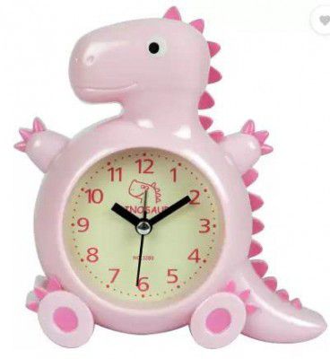 Kadio Analog Pink Clock