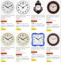 Amazon : Upto 80% OFF - Kadio Wall Clock | Starts At ₹162...