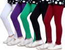 Kaff  Legging For Girls  (Multicolor Pack of 1)...