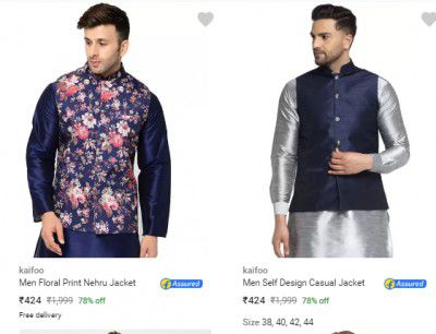Kaifoo Mens Jackets starts ₹433