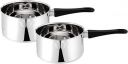 KAISERHOFF KHIN1010 Stainless Steel Saucepan Set, 1.2L + 1.2L, 2 Piece (Silver)...