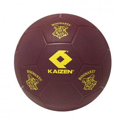 KAIZEN HP RTM Size-3 PVC Balls for Kids | Roto Moulded Maroon Ball with Hogwarts Logo | Soft Touch & Durable | Indoor Outdoor Play Ball for Boys & Girls