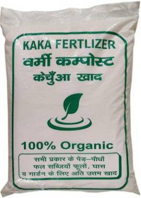 KAKA FERTLIZER Vermicompost for Plants Complete Plant Food Manure For Garden Manure  (2 kg, Powder)
