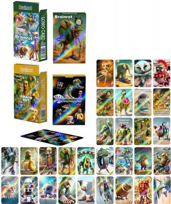 KalamkariX 60PCS Italian Brainrot Cards