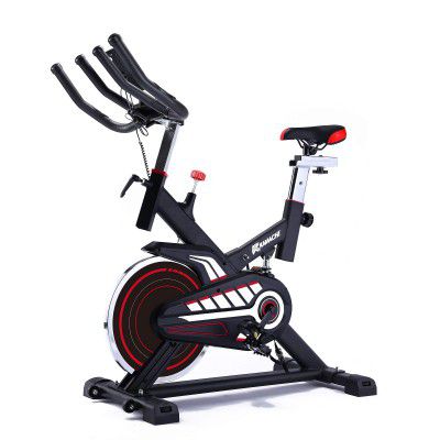 KAMACHI SB-02 Spin Bike with 13 Kg Fly Wheel Belt Drive Indoor Cycling