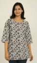 kamar fashion Women Printed Cape Top Kurta (Brown)...