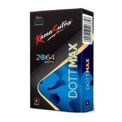 Kamasutra Dottmax 2064 Raised Dots Condoms - 6S, Pack Of 6