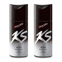 KamaSutra Ks Rush Deodorant Body Spray For Men Pack Of 2, 300 Ml...