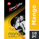 KamaSutra Mango Flavoured Dotted Condoms for Men 10 Count...