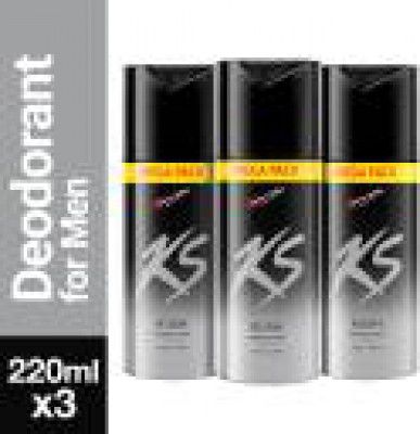 Kamasutra Rush Super Save Pack Deodorant Spray - For Men  (660 ml, Pack of 3)