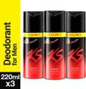 Kamasutra Spark Super Save Pack Body Spray - For Men  (660 ml, Pack of 3)...