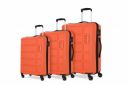 Kamiliant American Tourister Harrier Small,Medium & Large 360 Degree Spinner Suitcase...
