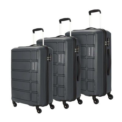 kamiliant by American TouristerHarrier Spinner Polypropylene (PP) 3 Pc Set (56 Cm+68Cm+78Cm)