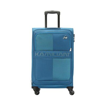 Kamiliant by American Tourister Kam Oromo Polyester 58 cms Teal Blue Softsided Cabin Luggage 