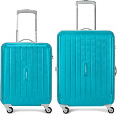 ARISTOCRAT Hard Body Set of 2 Luggage 4 Wheels - Set of 2 (Small 55cm| Medium 65cm) - Trolley Bag