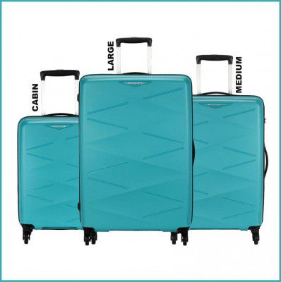 Kamiliant by American Tourister  Hard Body Set of 3 Luggage - TRIPRISM SPINNER
