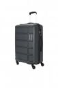 Kamiliant by American Tourister Harrier 56 Cms Small Cabin Polypropylene (PP) Hard Sided 4 Wheeler Spinner Wheels Luggage (Grey)...