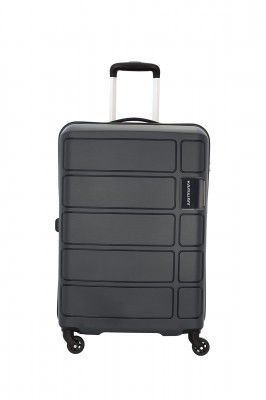 kamiliant Harrier Spinner Polypropylene (PP) 56 Cm Small Iron Grey Cabin Hard Luggage
