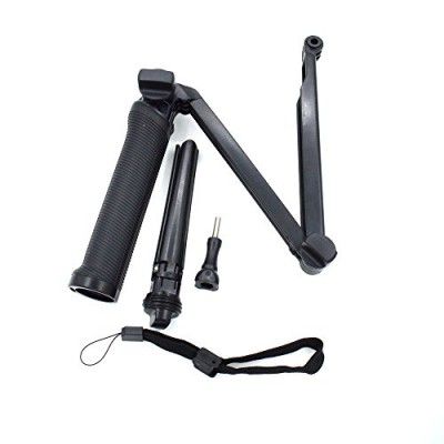 Kamron 3-Way Monopod + Tripod + Grip Super Portable Magic Mount Selfie Stick for GoPro
