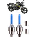 Kandid Bike Tyre LED Light with Motion Sensor Honda Cb Hornet 160R (Set of 2), Silver...
