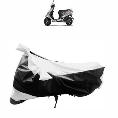 Kandid Black & Silver Uv protective motorcycle cover_128