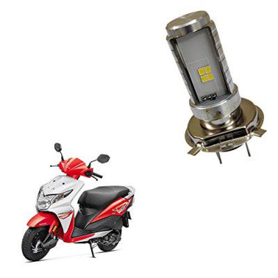 Kandid H8 Led Headlight Bulb High Beam Low Beam Ultra Bright Light For Honda Dio