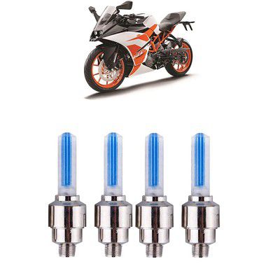 Kandid Wheel Valve Cap for Bicycle, Motorcycle and Cars for Bajaj Pulsar 180 DTS-I (Set of 4)