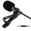Kanget 3.5mm Clip Collar Mic for YouTube, Collar Mike for Voice Recording...