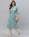 KANIKA CREATION Women Floral Print A-Line Kurta...