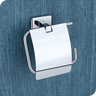 KANJAL Toilet Paper Holder for Bathroom Tissue Paper roll Holder Tissue Paper Hanger for Kitchen Bathroom Accessories (304 Stainless Steel,Chrome Finish,Anti-rust-38)