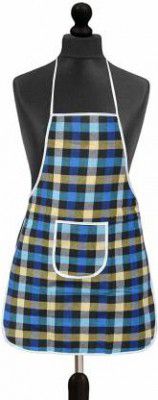 Kanushi Industries Cotton Home Use Apron - Free Size (Multicolor, Single Piece)