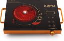 KAPLI 2000 W Radiant Cooktop Touch Panel (Black, Infrared Induction 2000 Watt (All Utensil use-able))...