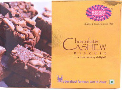 Karachi Bakery Chocolate Cashew Biscuits, 400g