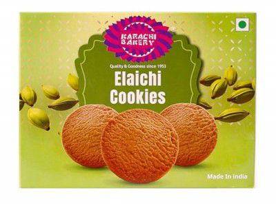 Karachi Bakery Elaichi Flavour Cookies 400gm | Tea Time Snack | Delicous Snack | Vegetarian