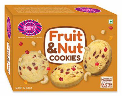 Karachi Bakery Fruit & Nut Cookies, 400g