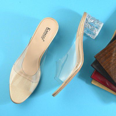 Karaddi Women Fashion Sandal | Crystal Heels for Women 