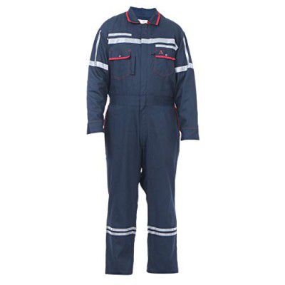 KARAM High Quality Protective Cotton Workwear with Reflective Tape Design For Use in General Working Conditions, Orange| Size-M | PW2201(M)