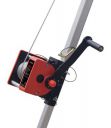 KARAM Winch with 20 mtr GI wire Rope for Reliable Load Handling |Fall Protection PN801...