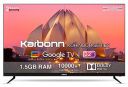 Karbonn (32") Kohinoor Series HD Ready Smart A+ LED Google TV KJSW32GSHD (Black)...