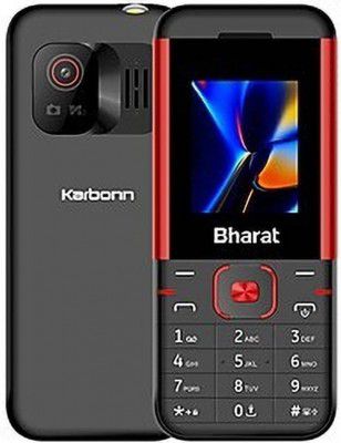 KARBONN JioBharat K1 4G KW101 /KW102  (BLACK RED)