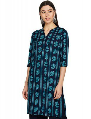 Karigari by Unlimited Womens Rayon Classic Kurta