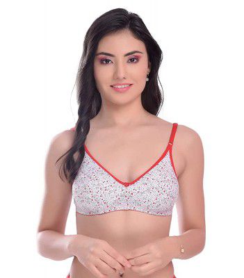 Karira Womens Cotton Non-Padded Non-Wired Full-Coverage Bra