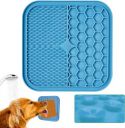 KARP Lick Mat for Dogs and Cats - Slow Feeder, Silicone Square Dog Licking Mat with Suction Cups for Bathing, Grooming, Nailing, and Trimming - Stress and Anxiety Relief...