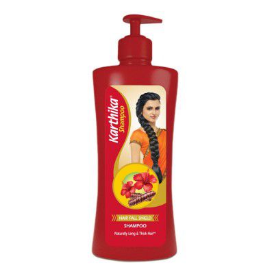 Karthika Hairfall Shield Shampoo with Shikakai & Hibiscus 