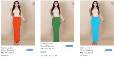 Kashikey Creation Womens Shapewears @₹99