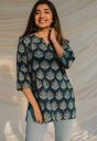 Kashis Creations Casual Regular Sleeves Floral Print Women Multicolor Top...