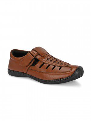 Kastava KS-126 Casual Synthetic Velcro Casual Sandals For Men
