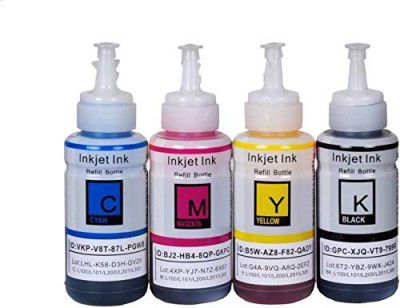 KATARIA Refill Ink (Black, Magenta, Yellow, Cyan)-70ML Each Bottle