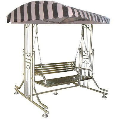 Kaushalendra Stainless Steel Swing 3 Person Jhula Use 350 kg Capacity
